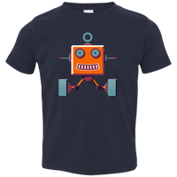 Retro Robot I - Toddler T-Shirt