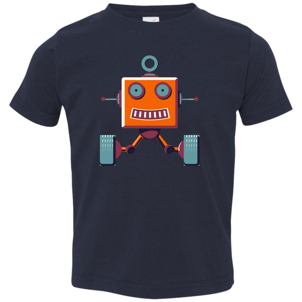Retro Robot I - Toddler T-Shirt