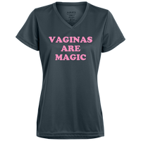 Vaginas Are Magic (Variant 2) - Ladies' V-Neck T-Shirt