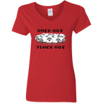 Flock Out - Ladies V-Neck T-Shirt