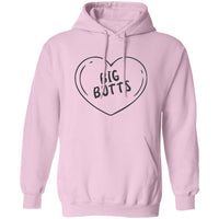 I Heart Big Butts - Pullover Hoodie