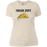 Ninja Diet - Ladies' Boyfriend T-Shirt