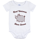 Real Unicorns Have Curves - Onesie 12 Month