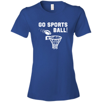 Go Sports Ball - Ladies' T-Shirt