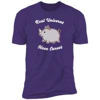 Real Unicorns Have Curves (Variant) - T-Shirt