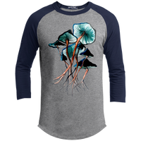Mushroom - 3/4 Sleeve T-Shirt