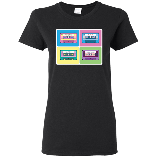 Mixed Tapes - Ladies T-Shirt