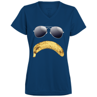 Banana Frown - Ladies' V-Neck T-Shirt