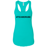 #TEAMDRUNK - Ladies Racerback Tank