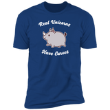 Real Unicorns Have Curves (Variant) - T-Shirt