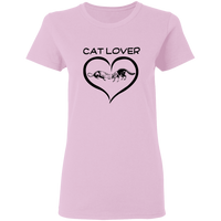 Cat Lover - Ladies T-Shirt