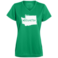 Made in WA - Ladies' V-Neck T-Shirt
