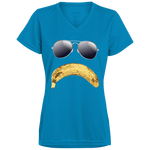 Banana Frown - Ladies' V-Neck T-Shirt