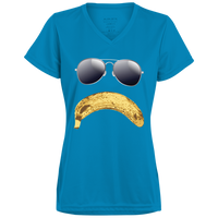 Banana Frown - Ladies' V-Neck T-Shirt