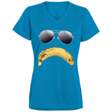 Banana Frown - Ladies' V-Neck T-Shirt