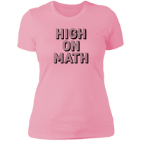 High On Math - Ladies' Boyfriend T-Shirt