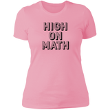High On Math - Ladies' Boyfriend T-Shirt
