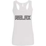 Relax - Ladies Racerback Tank