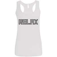 Relax - Ladies Racerback Tank