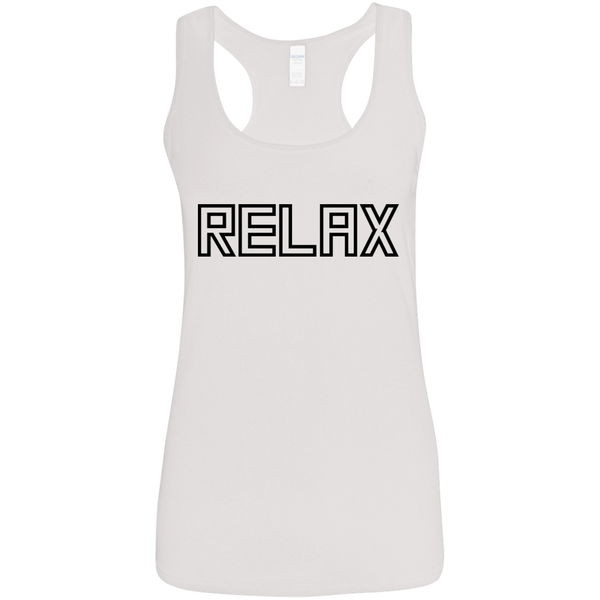 Relax - Ladies Racerback Tank