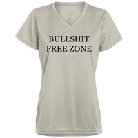 BS Free Zone - Ladies' V-Neck T-Shirt