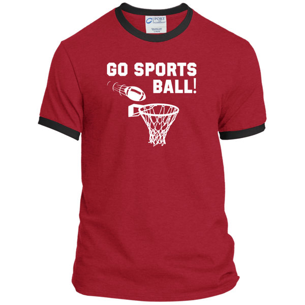 Go Sports Ball (Variant) - Ringer Tee