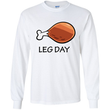 Leg Day - Youth LS T-Shirt