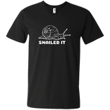 Snailed It (Variant) - Mens V-Neck T-Shirt