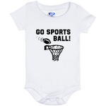 Go Sports Ball - Baby Onesie 6 Month