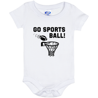 Go Sports Ball - Baby Onesie 6 Month