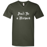 Don't be a Richard (Variant) - Mens V-Neck T-Shirt