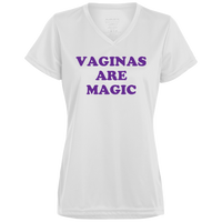 Vaginas Are Magic (Variant) - Ladies' V-Neck T-Shirt