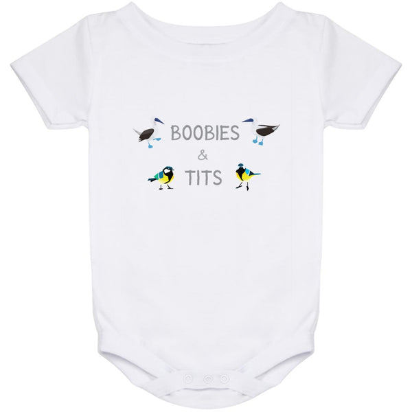 Boobies and Tits - Baby Onesie 24 Month
