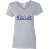 Vitamin Sea - Ladies V-Neck T-Shirt