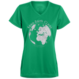 Keep Earth Clean - Ladies' V-Neck T-Shirt