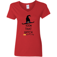 That Witch - Ladies V-Neck T-Shirt