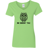 Owl See Ya - Ladies V-Neck T-Shirt