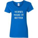 Nurse It (Variant) - Ladies V-Neck T-Shirt