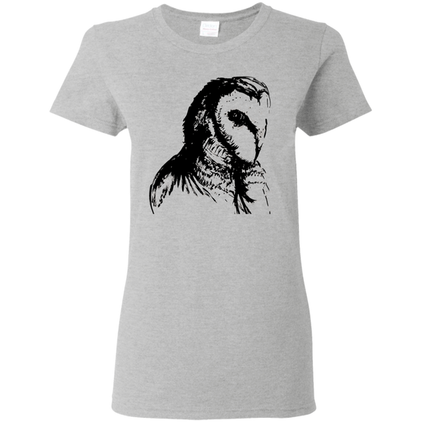 Side Owl - Ladies T-Shirt