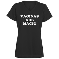 Vaginas Are Magic - Ladies' V-Neck T-Shirt