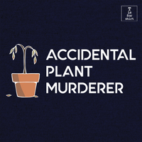 Plant Murderer (Variant) - Ladies V-Neck T-Shirt
