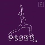 Poser (Variant) - Ladies V-Neck T-Shirt