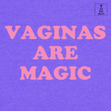 Vaginas Are Magic (Variant 2) - Ladies' V-Neck T-Shirt